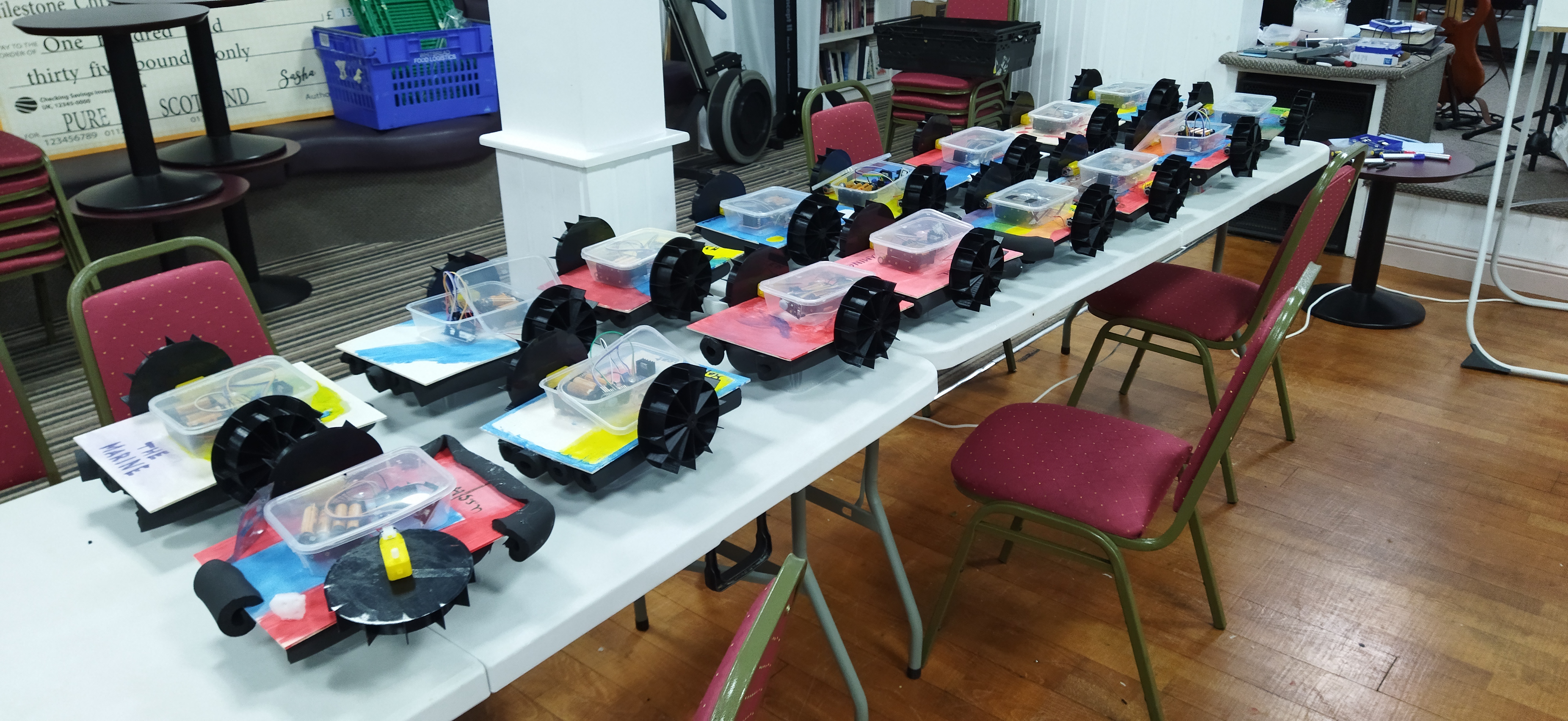 Fleet of Roboats ready for launch